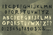 Rough Cutout, a Sans Serif Font by Misprinted Type (Thumbnail 7 of 7)