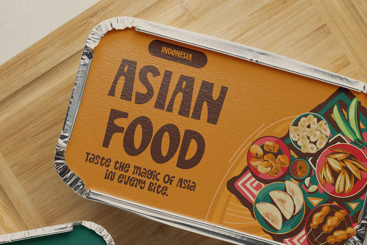 Andelo Funky Display Font, a Handwritten Font by RantautypeStudio (Photo 4 of 15)