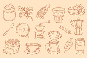 Coffee Clipart Illustrations