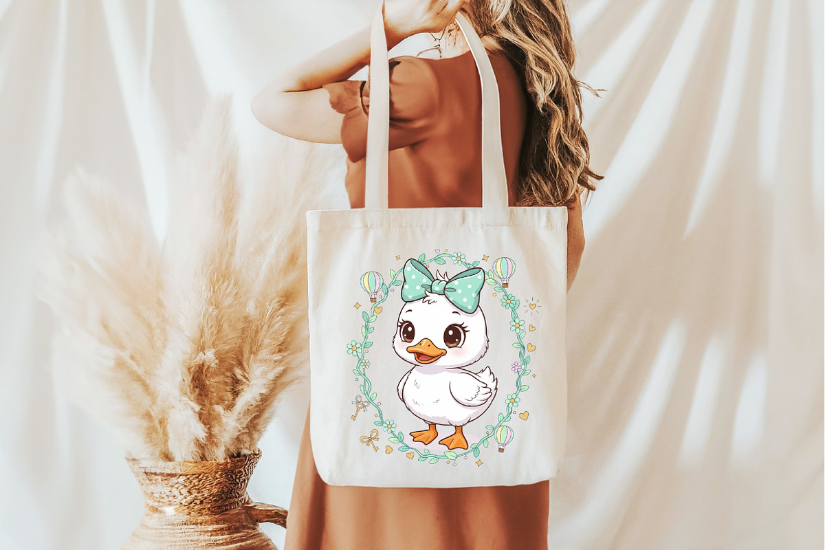 Preppy Valentines Goose Png,, an Illustration by Designking (Photo 5 of 6)