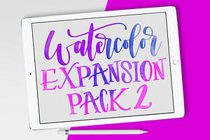 EXPANSION 2 iPad Watercolor