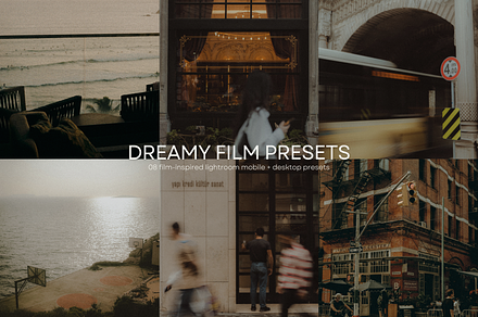 DREAMY FILM LIGHTROOM MOBILE PRESETS