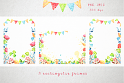 Autumn Woodland Party watercolor set, an Animal Illustration by Tatiana Troian (Thumbnail 5 of 9)