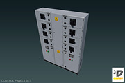 Control Panels Set, an Object 3D Model by 3DCaster (Thumbnail 6 of 6)
