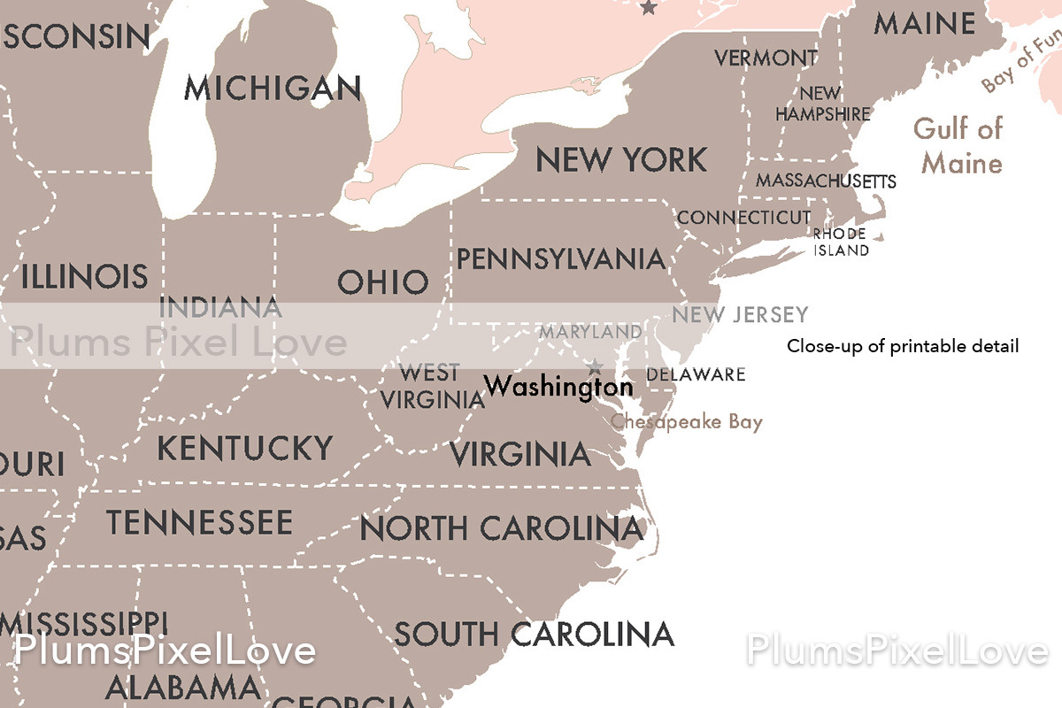 Detailed World Map 60x40 max - jpeg, a Work Illustration by Plums Pixel Love (Photo 3 of 11)