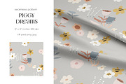 Kids Seamless Pattern Set, a Pattern Graphic by PROTEA Watercolor Studio (Thumbnail 6 of 7)