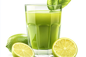 Refreshing Lime Juice Glass Limes Le, a Food & Drink Photo by Pixeness Studio
