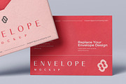 Envelope Mockup, a Product Mockup by MockupCraft (Thumbnail 4 of 4)
