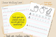 Grid, Dot & Line Procreate Brush Set, a Brush Add-On by Sometimes Crafter Studio (Thumbnail 4 of 9)