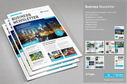 Business NewsletterVol. 4, a Brochure Template by MrTemplater (Thumbnail 1 of 2)