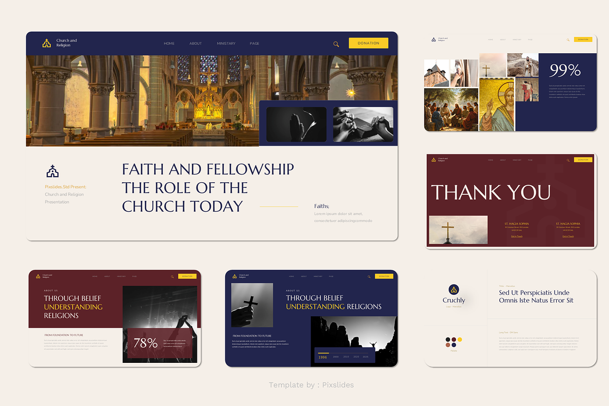 Church and Religion PowerPoint preview 5