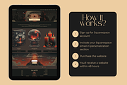Tarot Squarespace Website Template, a Squarespace Template by JulsIst (Thumbnail 5 of 12)