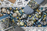 Space Cartoon Doodle Big Pack, a Decorative Illustration by BALABOLKA (Thumbnail 6 of 8)