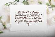 Sanikata - Texture Script Font, a Script Font by Dhabee (Thumbnail 11 of 15)