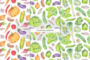 Vegetables Watercolor collections, a Food Illustration by Green_leaf_17 (Thumbnail 4 of 5)