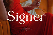 Signer Elegant Serif Font, a Serif Font by Elegant Font (Thumbnail 1 of 8)
