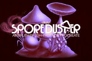 SPORE DUSTER - Procreate Edition