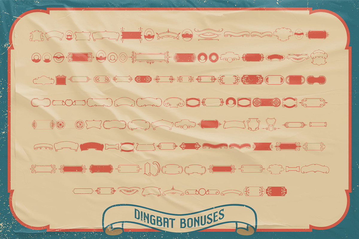 Young Fighter Vintage Display, a Serif Font by alit design (Photo 16 of 21)