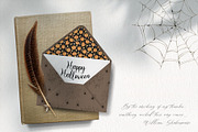 Halloween watercolor collection, a Decorative Illustration by CrystalinaShop (Thumbnail 16 of 16)