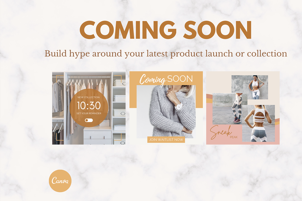 Product Instagram Canva Templates, a Social Media Template by Social Assumptions (Photo 7 of 8)