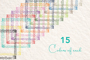 Hand-Drawn Square Frames, a Decorative Illustration by Bbooth88 (Thumbnail 3 of 6)