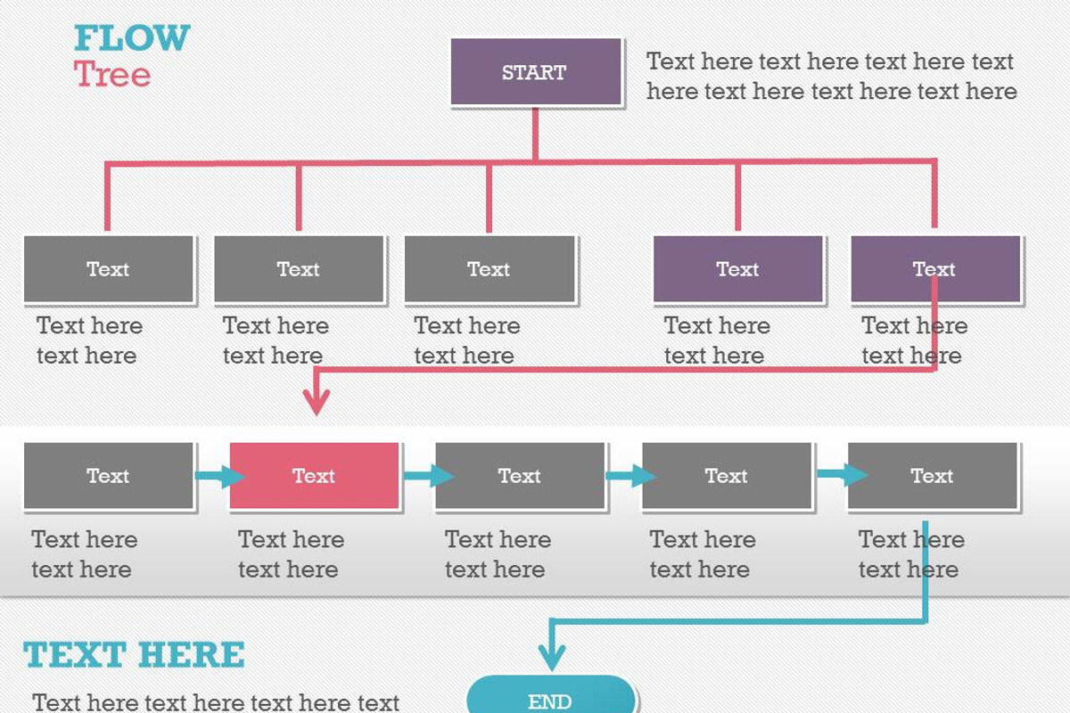 Flow Charts 1 PowerPoint Template, a Presentation Template by Yes Presentations (Photo 31 of 73)