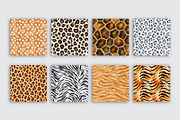 Watercolor Seamless Animal Patterns, a Pattern Graphic by Iryna Denysova (Thumbnail 9 of 10)