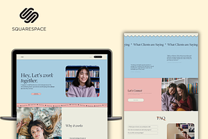 Squarespace 7.1 Template VA