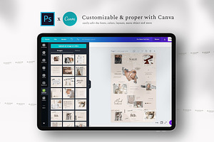 Instagram Puzzle Rein - PS & Canva