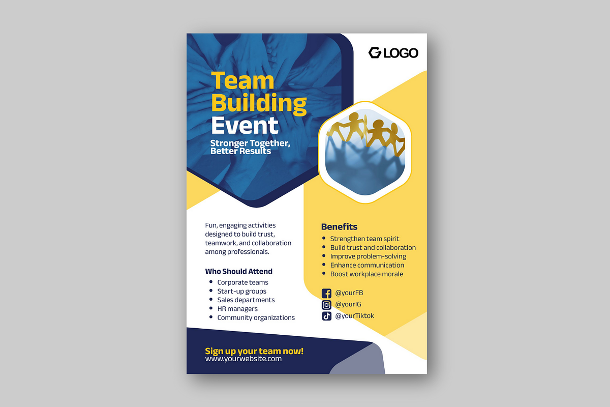 Team Building Event Flyer preview 5