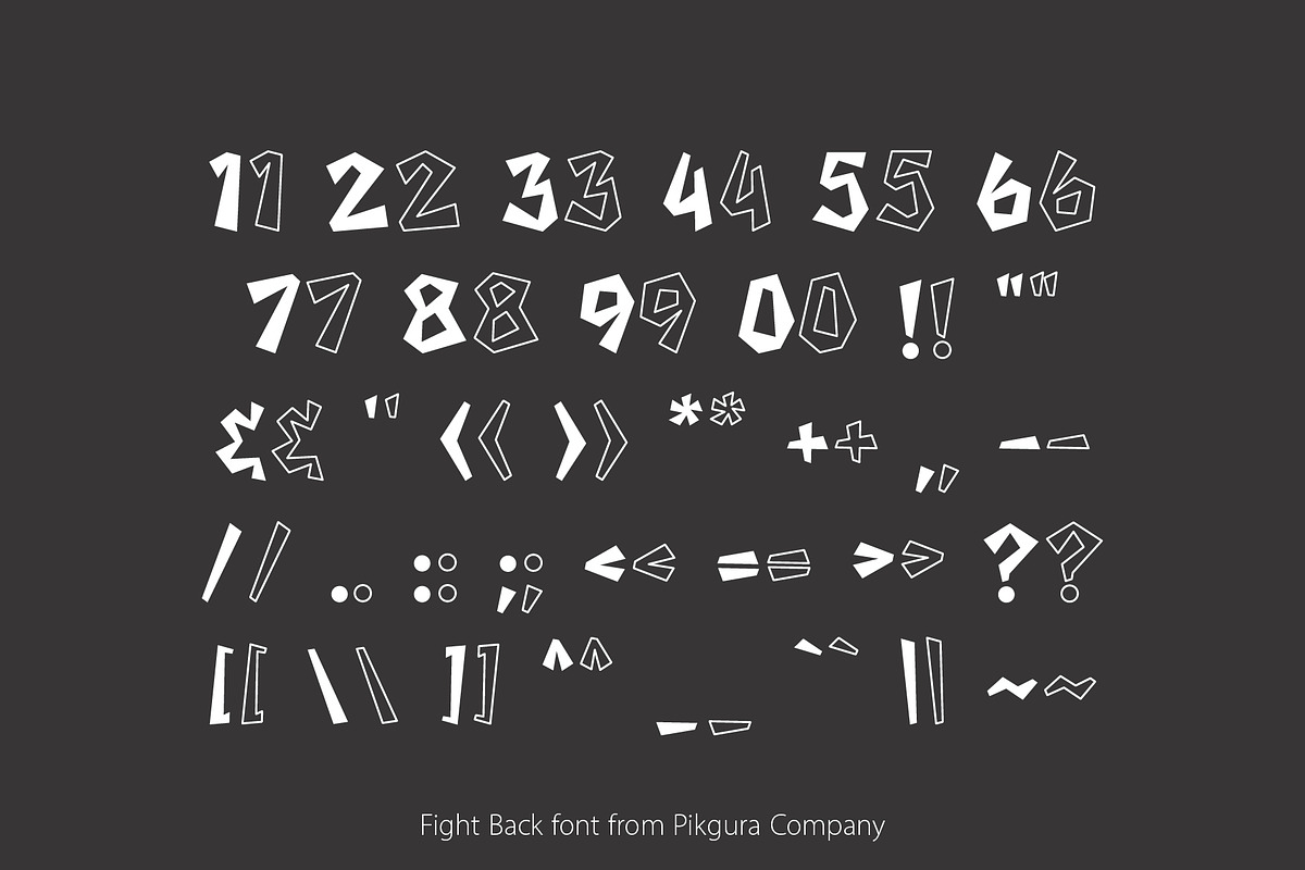 PGR Fight Back - Graffiti Font, a Handwritten Font by Pikgura (Photo 4 of 6)