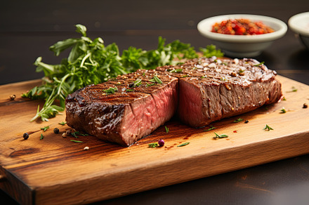 Delicious grilled pork beef steaks s, a Photo by Pixeness