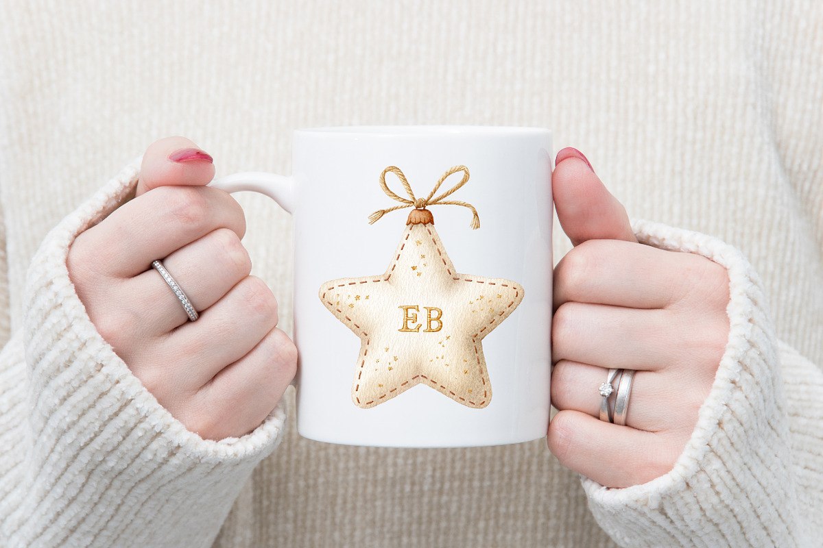 Baby's 1st Christmas Festive Clipart, a Graphic by designcity5 (Photo 1 of 5)