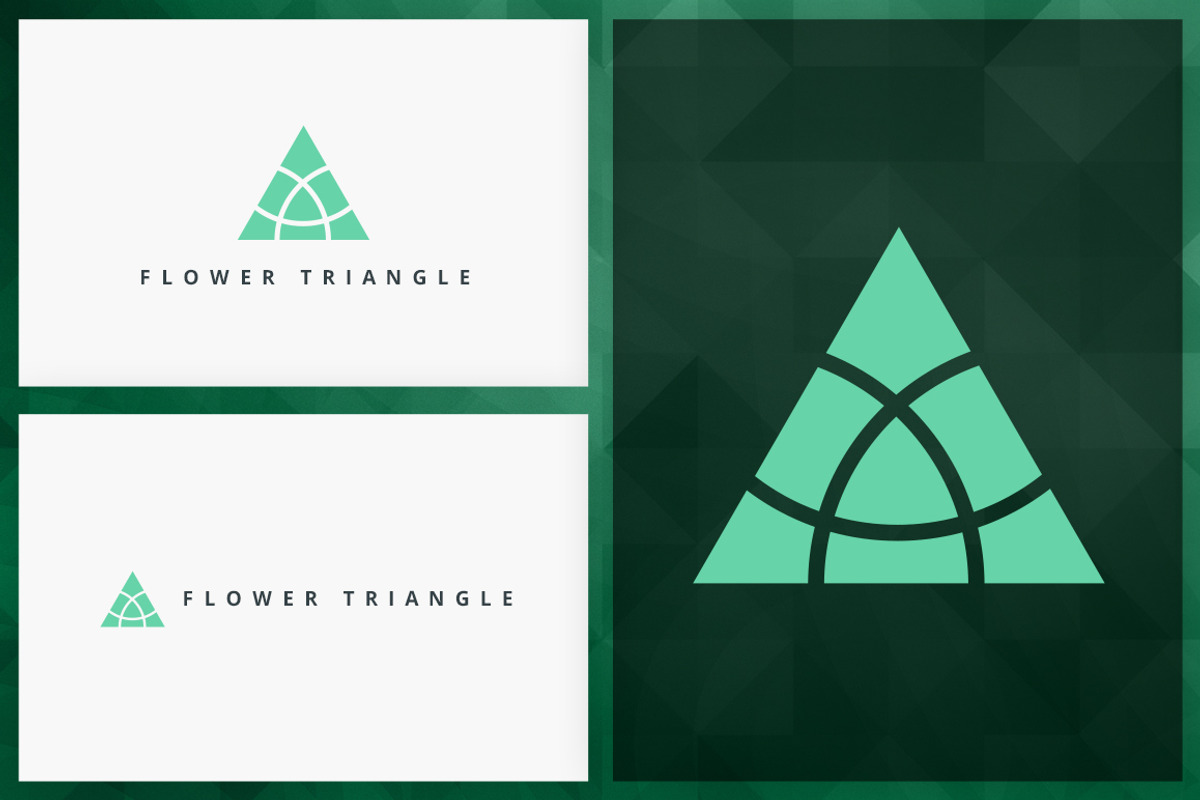 20 Triangle Logos - Filled edition, a Branding & Logo Template by VP Fonts (Photo 9 of 21)