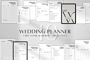 Minimalist Wedding Planner Printable, a Stationery Template by BRANDcontent (Thumbnail 1 of 6)