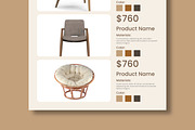 Furniture Product Catalog Template, a Brochure Template by MightyDesign (Thumbnail 5 of 8)