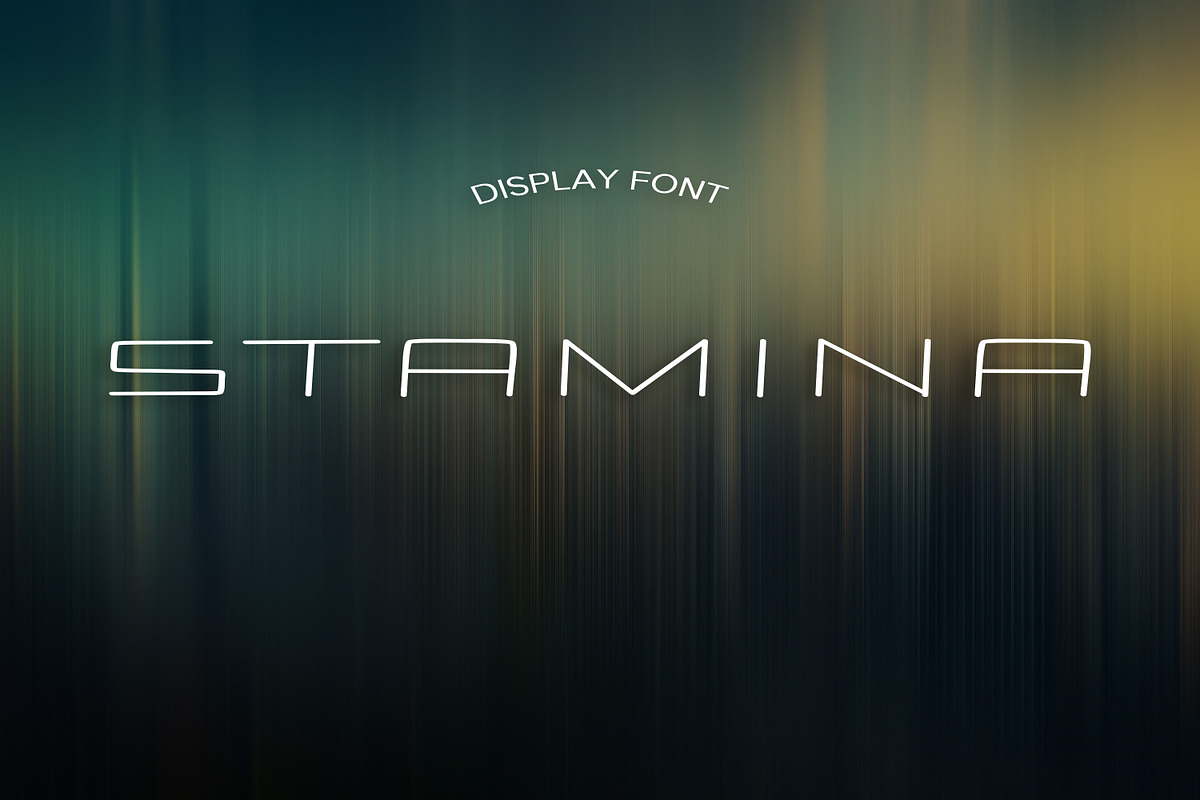STAMINA font