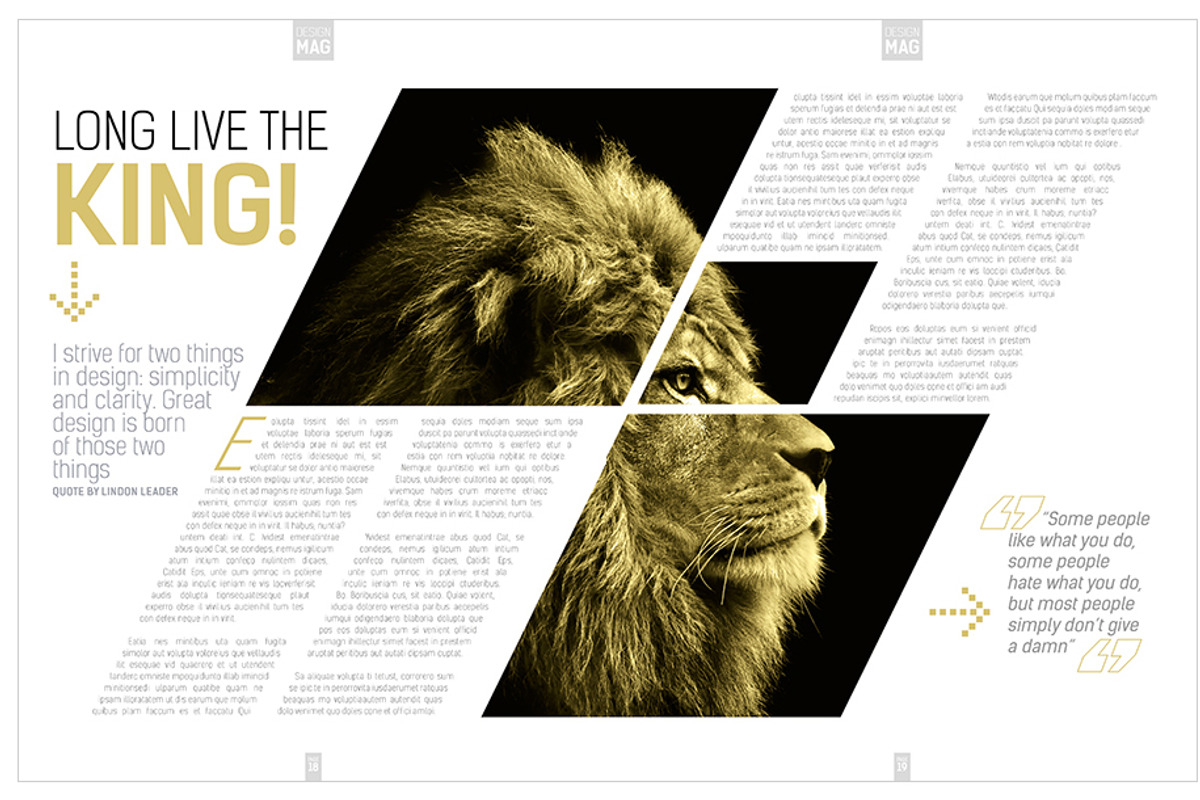 Magazine Template InDesign 08, a Magazine Template by Love Graphic Design (Photo 18 of 29)