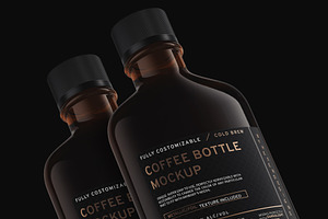 Coffee/Flask Bottle Mockup