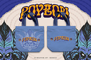 VERTISTYLE WAVES - Psychedelic Style, a Serif Font by Brightone (Thumbnail 8 of 9)