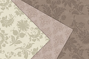 Muted Damask Digital Paper, a Texture Graphic by Digital Curio (Thumbnail 3 of 3)