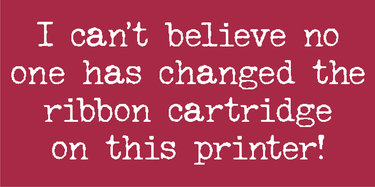 Bitmap Typewriter JNL, a Font by Jeff Levine Fonts (Photo 2 of 4)