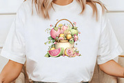 Whimsical Summer Fruit Basket Clipar, an Illustration by Designworld (Thumbnail 6 of 8)