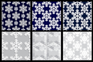 Christmas background. Snowflakes.