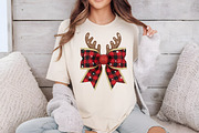 Reindeer Bow PNG, Christmas Bow Png, an Illustration by Dream Creation (Thumbnail 4 of 5)