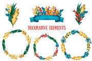 Cute Dragons - Clip Art Set, an Animal Illustration by Mashamashastu (Thumbnail 6 of 10)