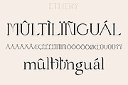 Ethery Modern Serif Font, a Serif Font by LABFcreations (Thumbnail 9 of 11)