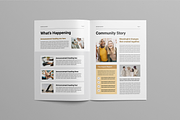 Newsletter | Canva & InDesign, a Magazine Template by Leaflove (Thumbnail 5 of 10)