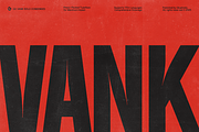 GC Vank - Strong Bold Condensed, a Sans Serif Font by Glyphonic (Thumbnail 1 of 15)