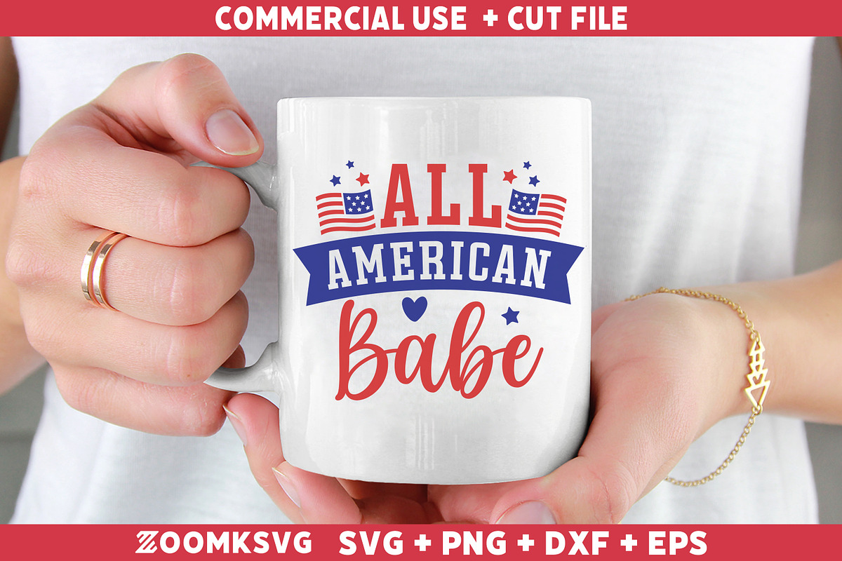 American SVG Bundle, USA SVG Bundle, an Illustration by ZoomkSVG (Photo 8 of 39)